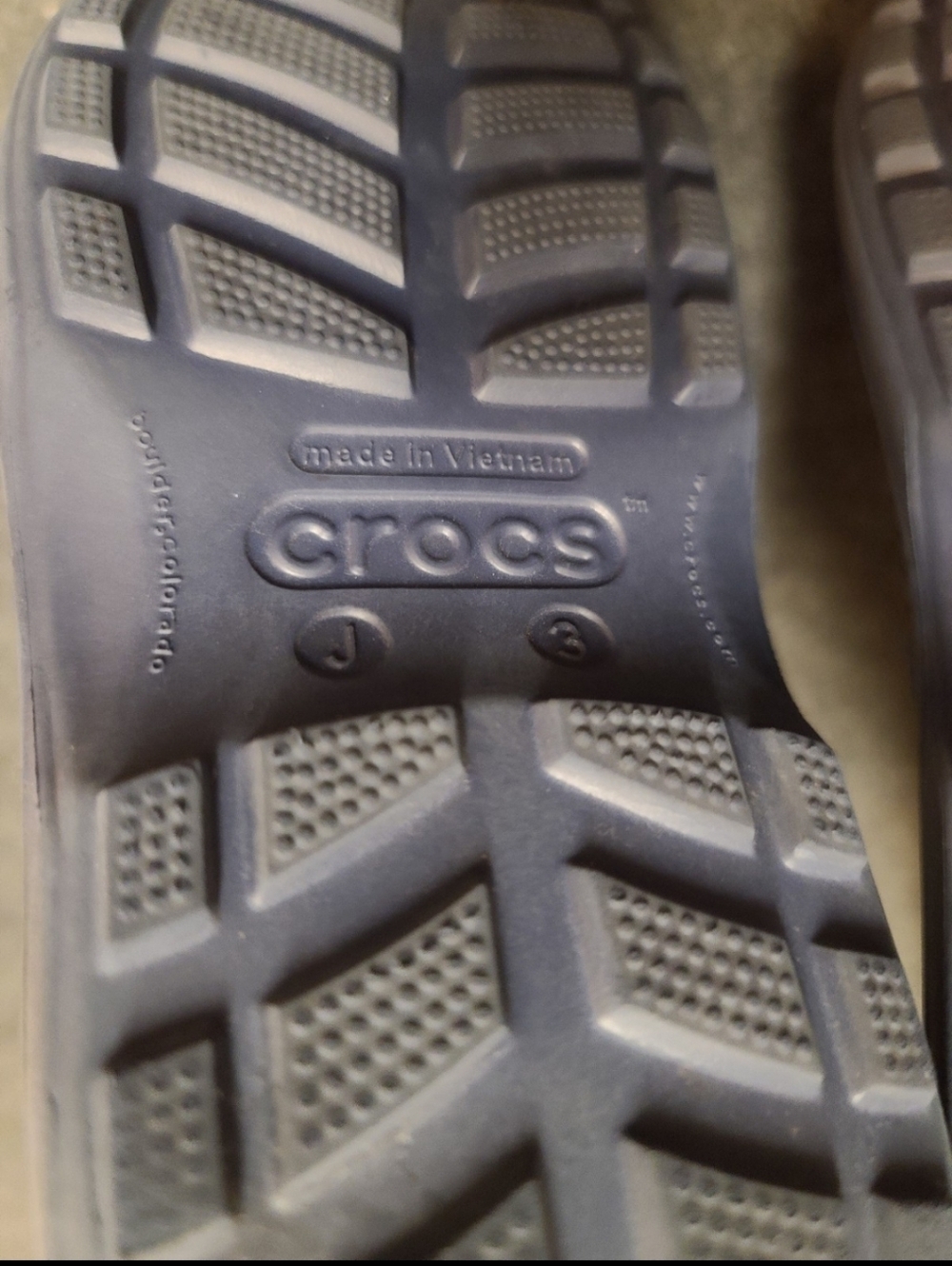 Crocs Handle It Lightweight Rain Boots Kids Size J3 - Picture 8 of 8